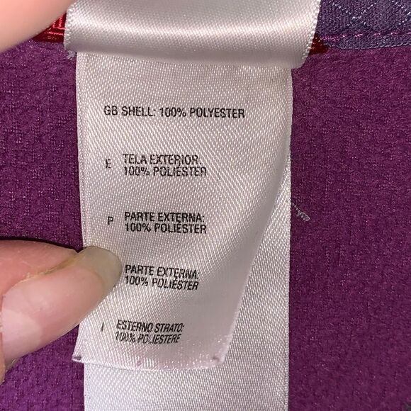 The North Face Partial Zip Fleece Sweater Jacket M - Picture 5 of 8